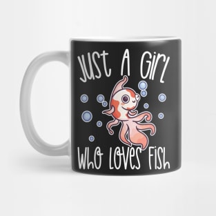 Just A Girl Who Loves Fish Gift product Mug